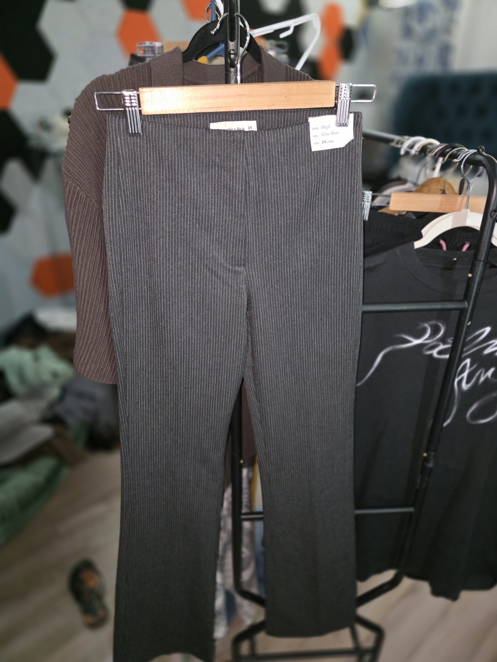 Women’s Pinstripe Pants Abercrombie And Fitch